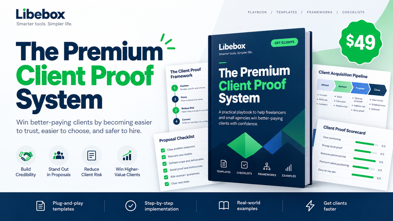 The Premium Client Proof System by Libebox